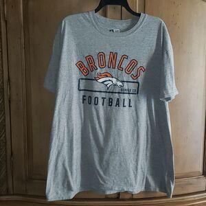 NFL Team Apparel Denver Broncos Short Sleeve Tee-Shirt